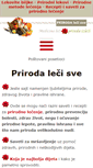 Mobile Screenshot of priroda-leci-sve.receptizapizzu.com